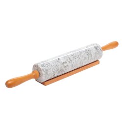 Pronett XJ5842 Mramorový váleček na těsto s podložkou 40 cm 