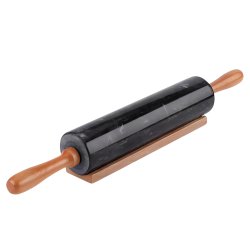 Pronett XJ5843 Mramorový váleček na těsto s podložkou 40 cm 