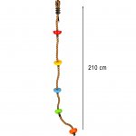 KIK KX3119 Detské lezecké lano 200 cm