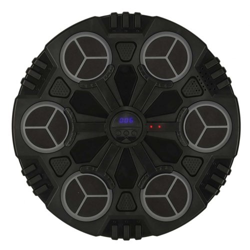 KIK KX3009 Elektronický nástenný boxerský terč s Bluetooth a rukavicami, čierny