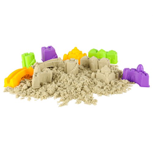 KIK KX3020 Dětský hrad z písku 1100 g, kreativní sada