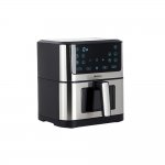 Ruhhy 25512 Horkovzdušná fritéza 8 l, 1800 W, stříbrná