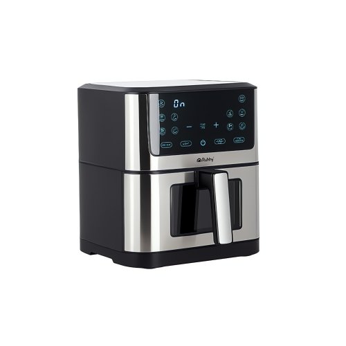 Ruhhy 25512 Horkovzdušná fritéza 8 l, 1800 W, stříbrná