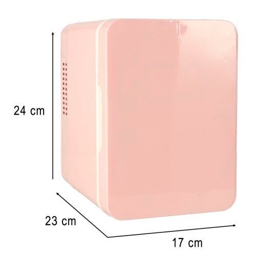 KIK KX3056 Přenosná minilednička 4 l, růžová