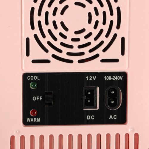 KIK KX3056 Přenosná minilednička 4 l, růžová