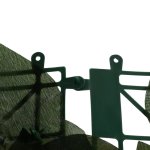 Foxter 2882 Balkónová zástěna s tmavě zelenými listy 300 x 100 cm