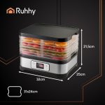 Ruhhy 25929 Sušička na houby, zeleninu, ovoce, 400 W