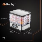 Ruhhy 25928 Sušička húb, zeleniny a ovocia, 400 W