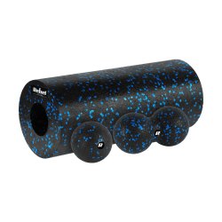 Rebel RBA-3054-S3 Sada masážních válečků ACTIVE, 3 ks, černomodrá