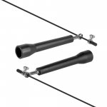 Rebel RBA-3201 Lano s kovovým ložiskom, 300 cm, nastaviteľné, čierne