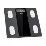 Teesa TSA0813 Analytická osobní váha Bluetooth 180 kg, šedá
