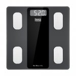 Teesa TSA0813 Analytická osobní váha Bluetooth 180 kg, šedá