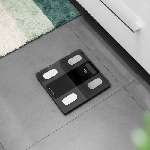 Teesa TSA0813 Bluetooth analytická osobná váha 180 kg, sivá