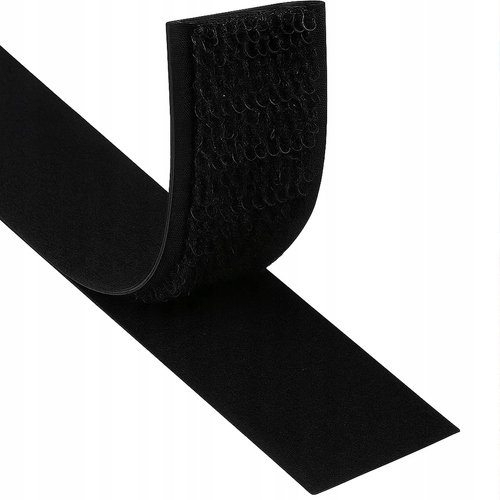 Ruhhy 24237 Samolepící suchý zip 500 x 2,5 cm, černá
