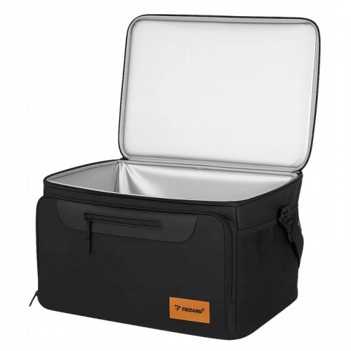 Trizand 25635 Termotaška na pláž, piknik, 30 l, černá
