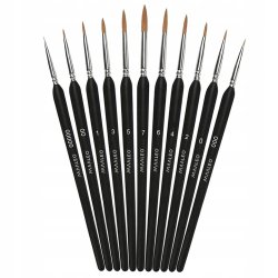 Maaleo 26118 Sada presných štetcov, 11 ks