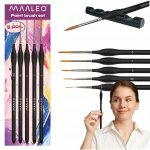 Maaleo 26119 Sada přesných malířských štětců, 5 ks