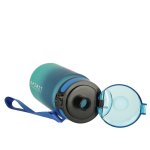 KIK KX3071 Sportovní láhev na vodu pro školáky, 600 ml, modrozelená