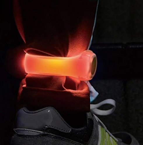 APT ZD101 Nastavitelný LED pásek na ruku, oranžový