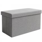 Ruhhy 25996 Skladacia textilná stolička, 80 kg, 60 x 30 x 30 cm, tmavosivá