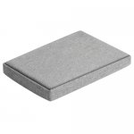 Ruhhy 25996 Skladacia textilná stolička, 80 kg, 60 x 30 x 30 cm, tmavosivá