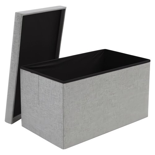 Ruhhy 25996 Skladacia textilná stolička, 80 kg, 60 x 30 x 30 cm, tmavosivá