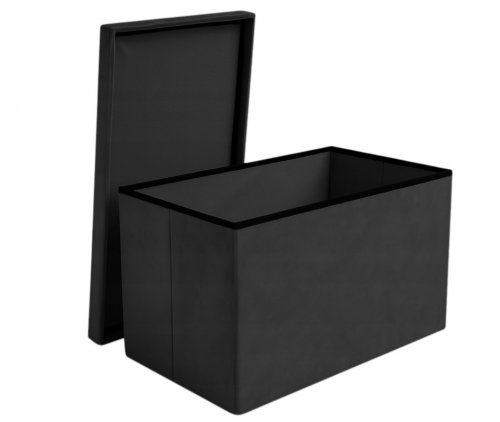Ruhhy 25995 Skladacia textilná stolička, 80 kg, 60 x 30 x 30 cm, čierna