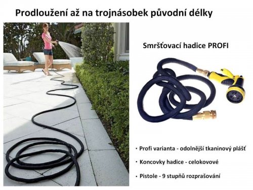 GFT PAL02 Zmršťovacie záhradnej hadice Profi 30m