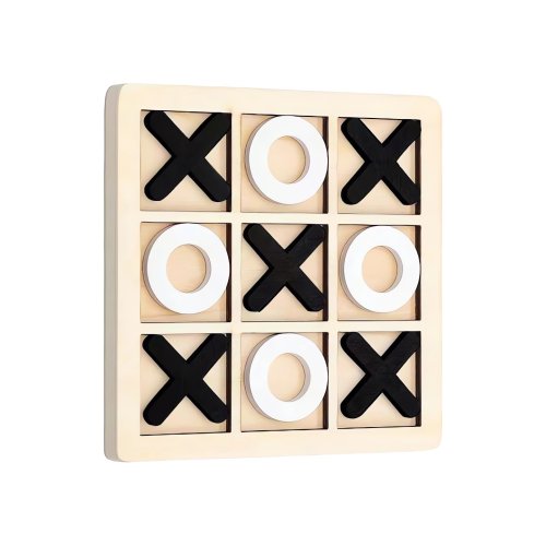 Pronett XJ5316 Piškvorky, dřevěná logická hra červeno-bílé