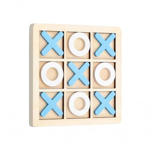 Pronett XJ5316 Piškvorky, drevené puzzle červené a biele