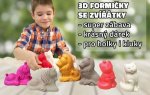 GFT 3D formičky malé mix zvieratiek 3ks