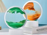 Verk 12383 Pohyblivý obraz s dynamickým 3D pieskom, oranžový