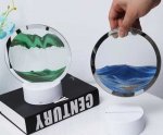 Verk 12383 Pohyblivý obraz s dynamickým 3D pieskom, zelený