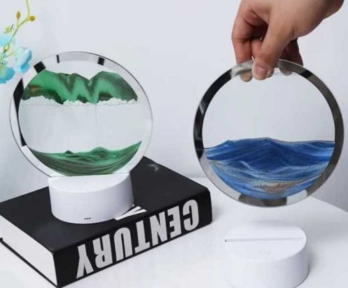 Verk 12383 Pohyblivý obraz s dynamickým 3D pieskom, zelený