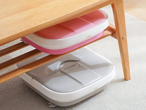 Verk 27510 Skládací masážní přístroj na nohy, 500W, šedý