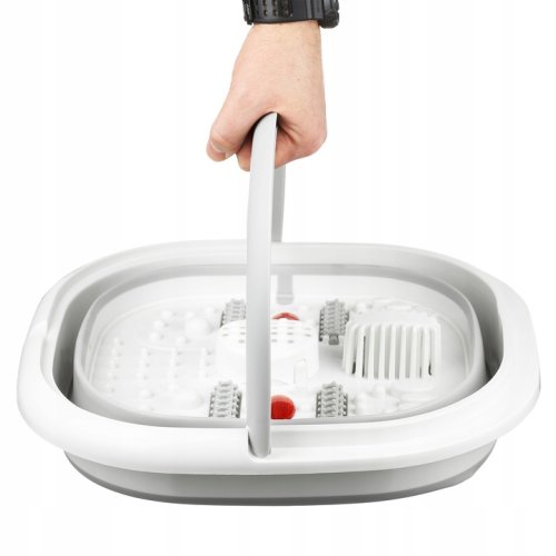 Verk 27510 Skladací masážny prístroj na nohy, 500 W, sivý