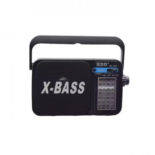 Verk 27544 Prenosné analógové rádio AM/FM/SW, Micro USB, 3,7 V, 1200 mAh, čierna/sivá