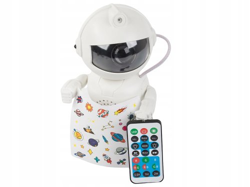 Verk 18308 Astronaut nočná obloha, polárna žiara a projektor hviezd, diaľkové ovládanie