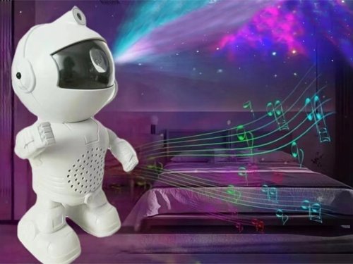 Verk 18308 Astronaut nočná obloha, polárna žiara a projektor hviezd, diaľkové ovládanie