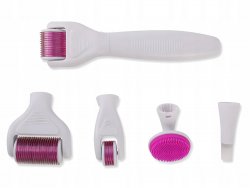 Verk 24590 Derma váleček 6 v 1, 0,5 / 1,0 / 1,5 mm, bílofialový