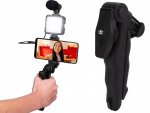 Verk 27334 Stativ s mikrofonem a LED osvětlením, tripod