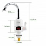 Gordon G168 Vodovodná batéria s elektrickým ohrievačom vody 3000 W, biela