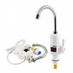 Gordon G168 Vodovodná batéria s elektrickým ohrievačom vody 3000 W, biela