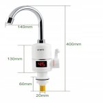 Gordon G168 Vodovodná batéria s elektrickým ohrievačom vody 3000 W, biela