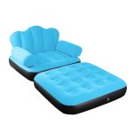 Verk 27536 Nafukovací rozkládací křeslo 2 v 1, modré