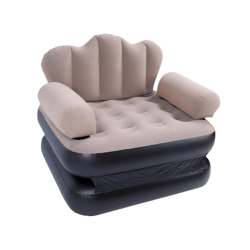 Verk 27536 Nafukovací rozkládací křeslo 2 v 1, modré