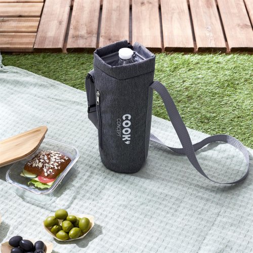 CMP KA5594 Termotaška na láhev s popruhem na rameno 1,5 L, šedá