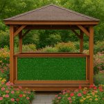 Gardlov 25343 Balkónová zástena s tmavozelenými listami 300 x 100 cm