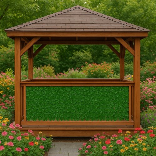 Gardlov 25343 Balkónová zástena s tmavozelenými listami 300 x 100 cm