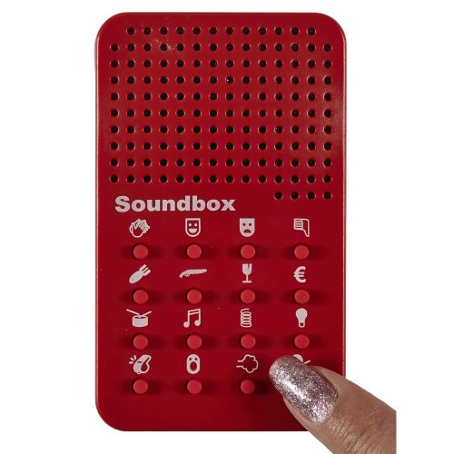 CMP HT0147 Zvuková krabička – Sound Effects Box, červená